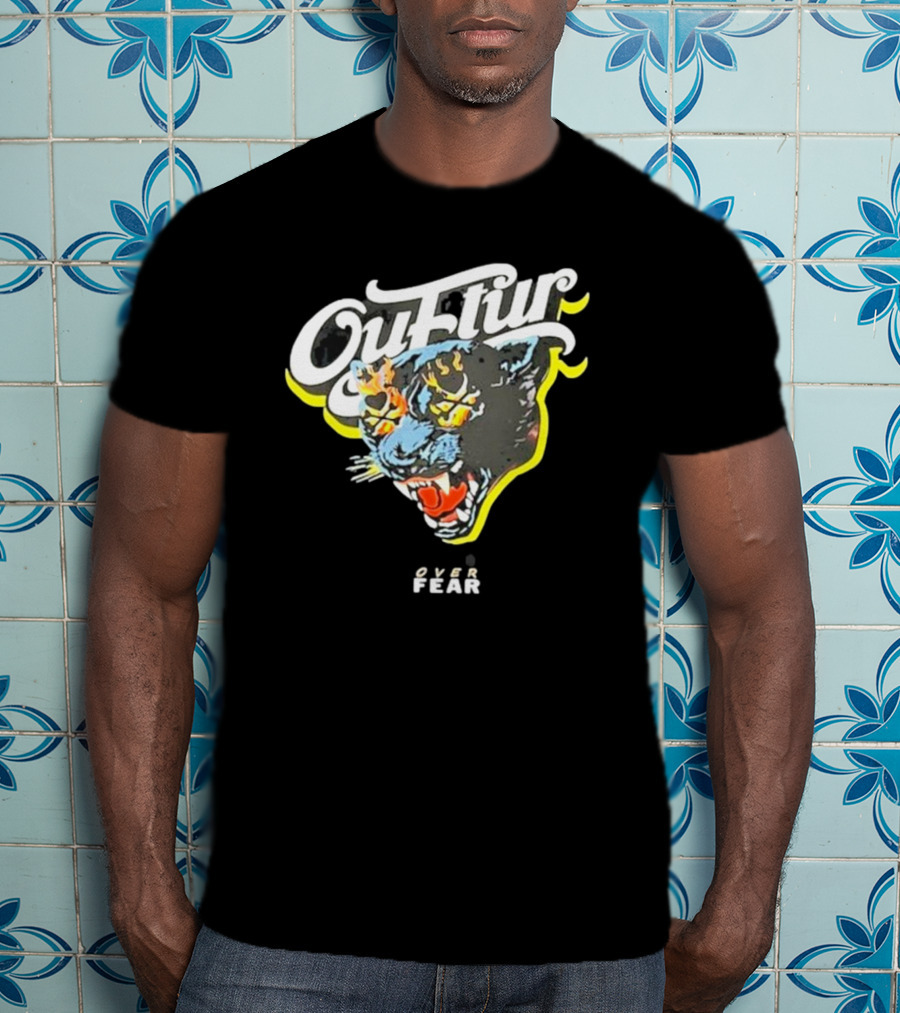 Ouftur Panther Over Fear T-Shirt