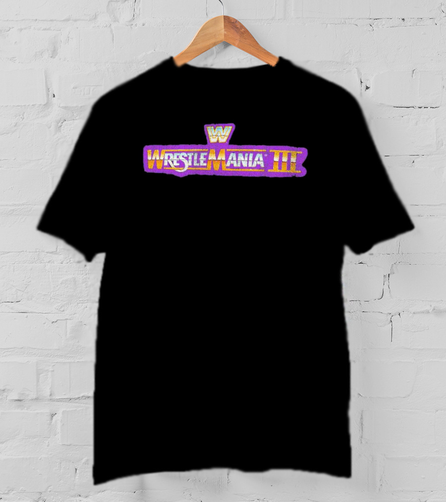 WrestleMania III Ripple Junction Retro T-Shirt