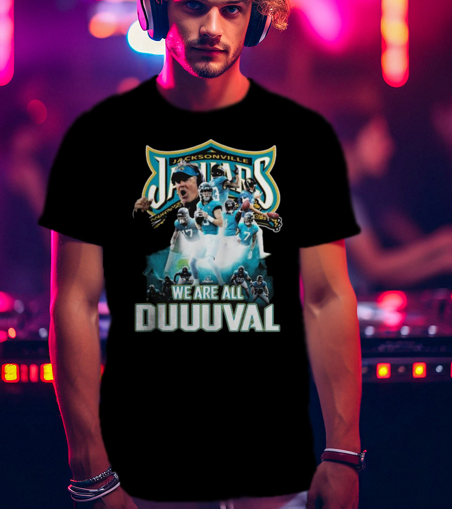 Jacksonville Jaguars Players We Are All Duuuval Victory T-Shirt