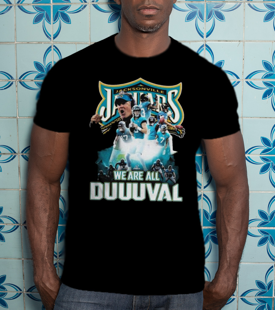 Jacksonville Jaguars Players We Are All Duuuval Victory T-Shirt