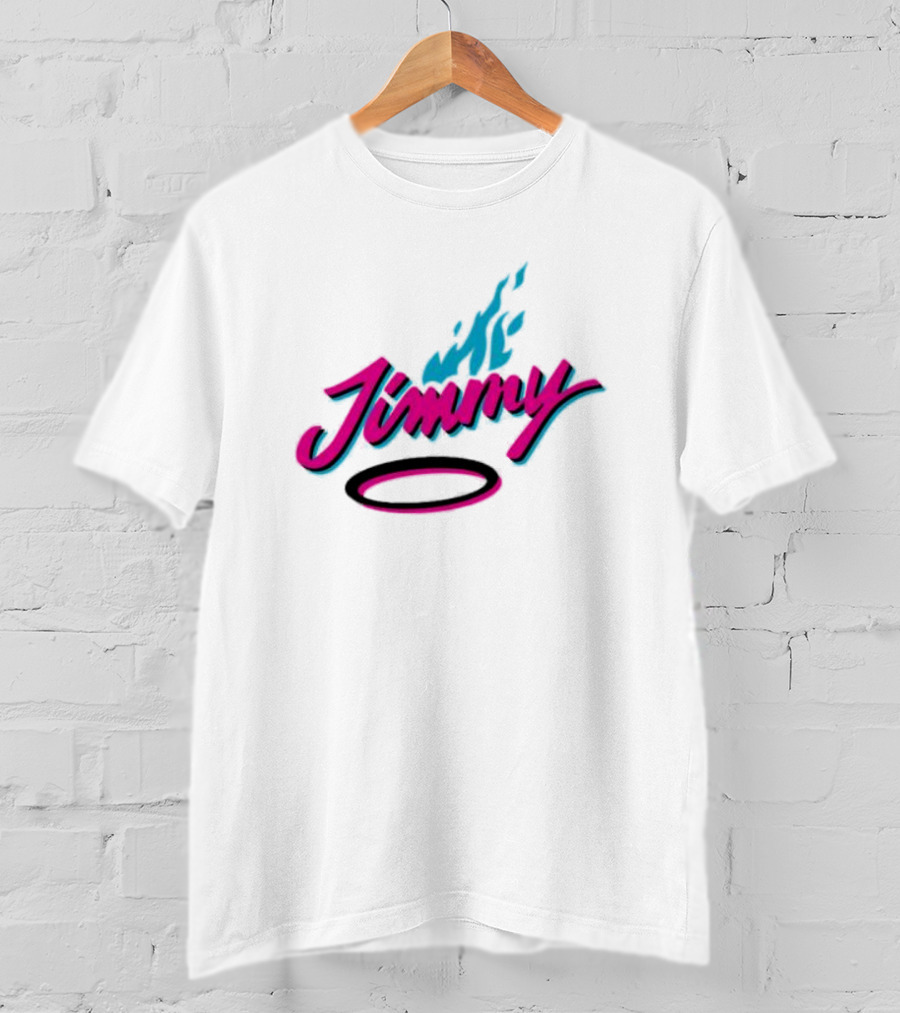Jimmy Heat Retro Flame T-Shirt