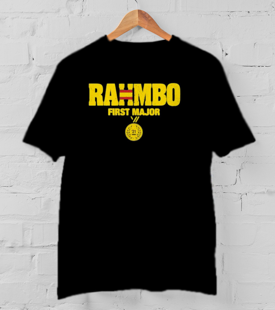 RAHMBO First Major 21 Medal T-Shirt