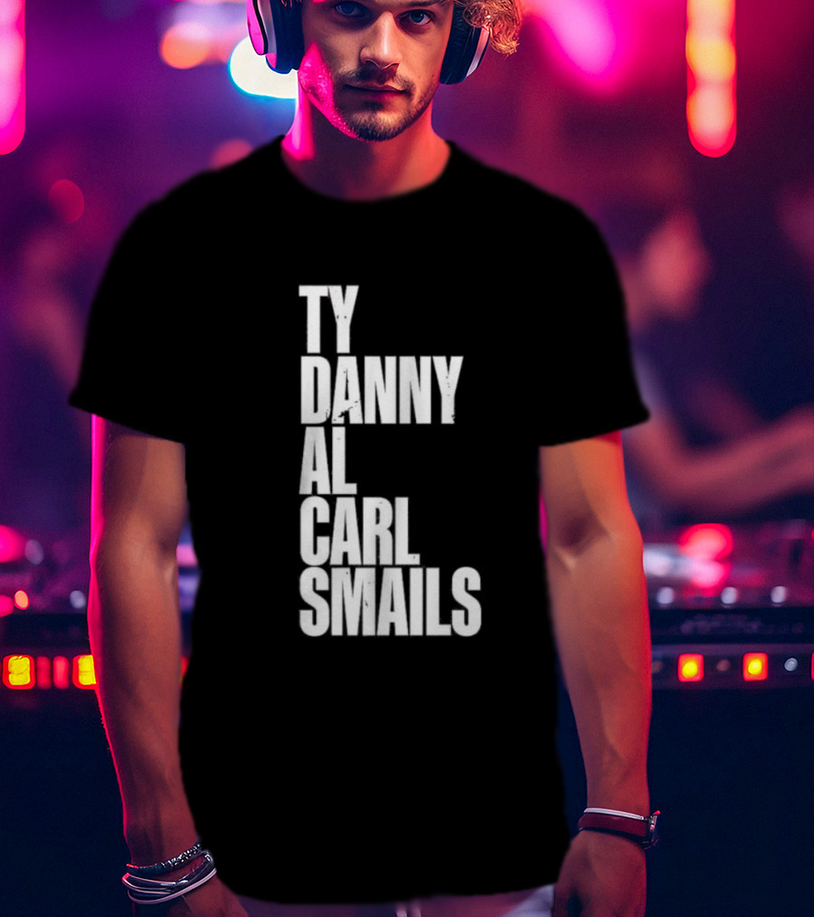 Ty Danny Al Carl Smails Caddyshack Characters Names T-Shirt