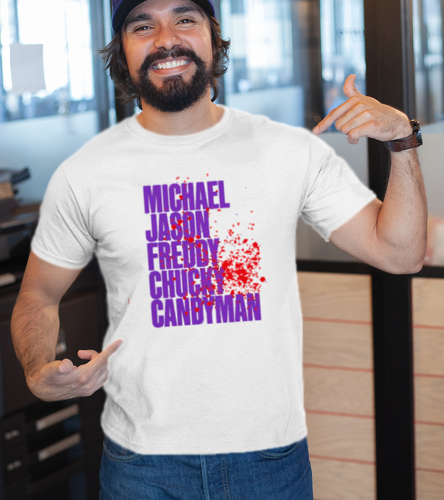Michael Jason Freddy Chucky Candyman Horror Legends T-Shirt