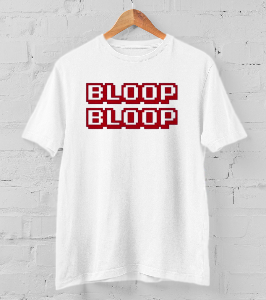 Bloop Bloop Pixelated T-Shirt
