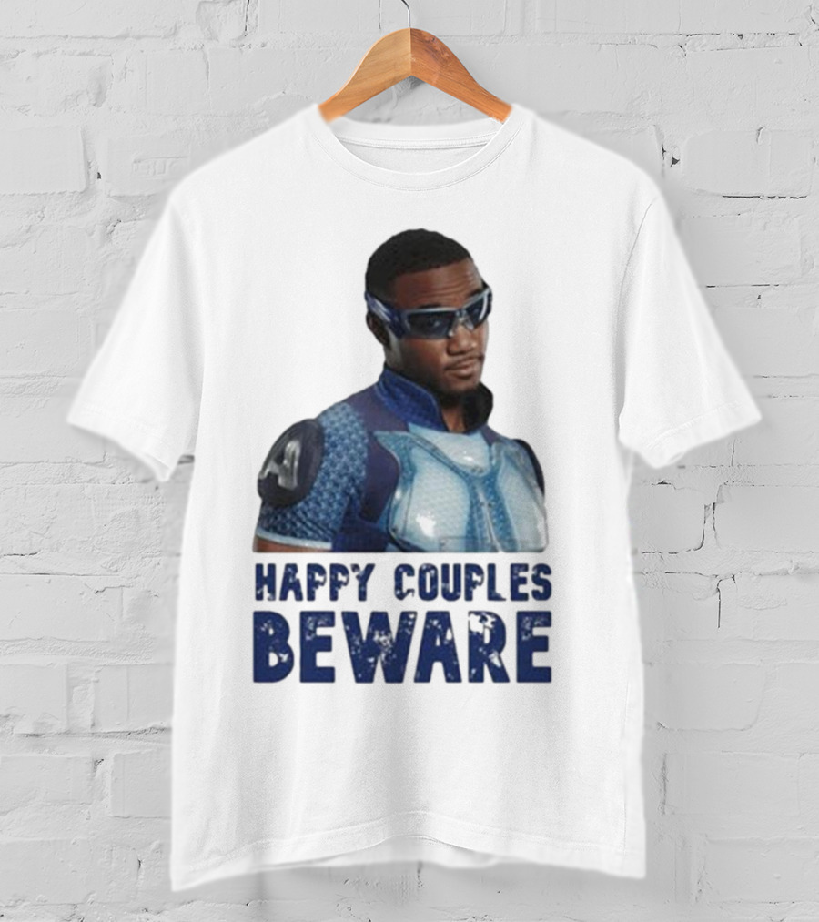 Happy Couples Beware Captain Secret Identity T-Shirt