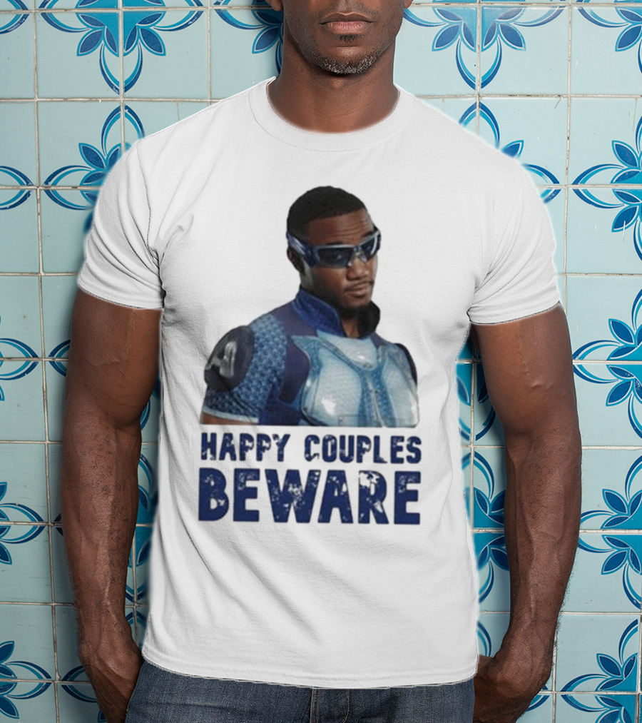 Happy Couples Beware Captain Secret Identity T-Shirt
