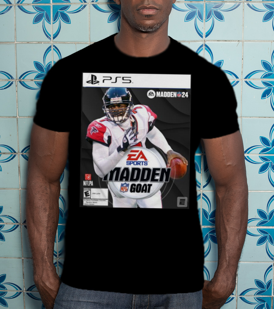 PS5 EA Sports Madden 24 NFLPA Michael Vick Madden GOAT NFL T-Shirt