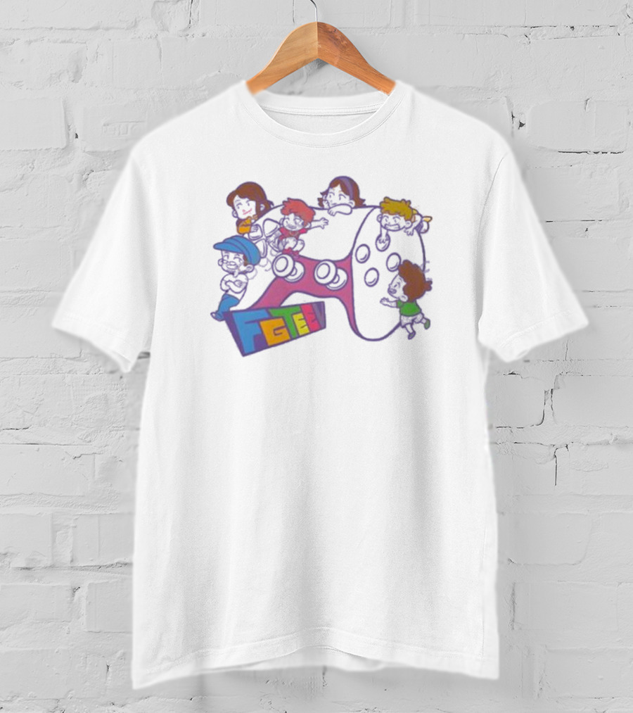 FGTeeV Outta Control Gamer Characters On Game Controller T-Shirt