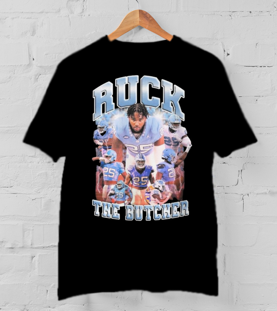 RUCK The Butcher 25 Football Montage T-Shirt