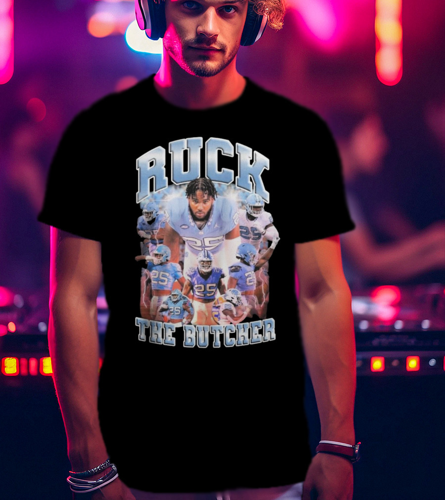 RUCK The Butcher 25 Football Montage T-Shirt