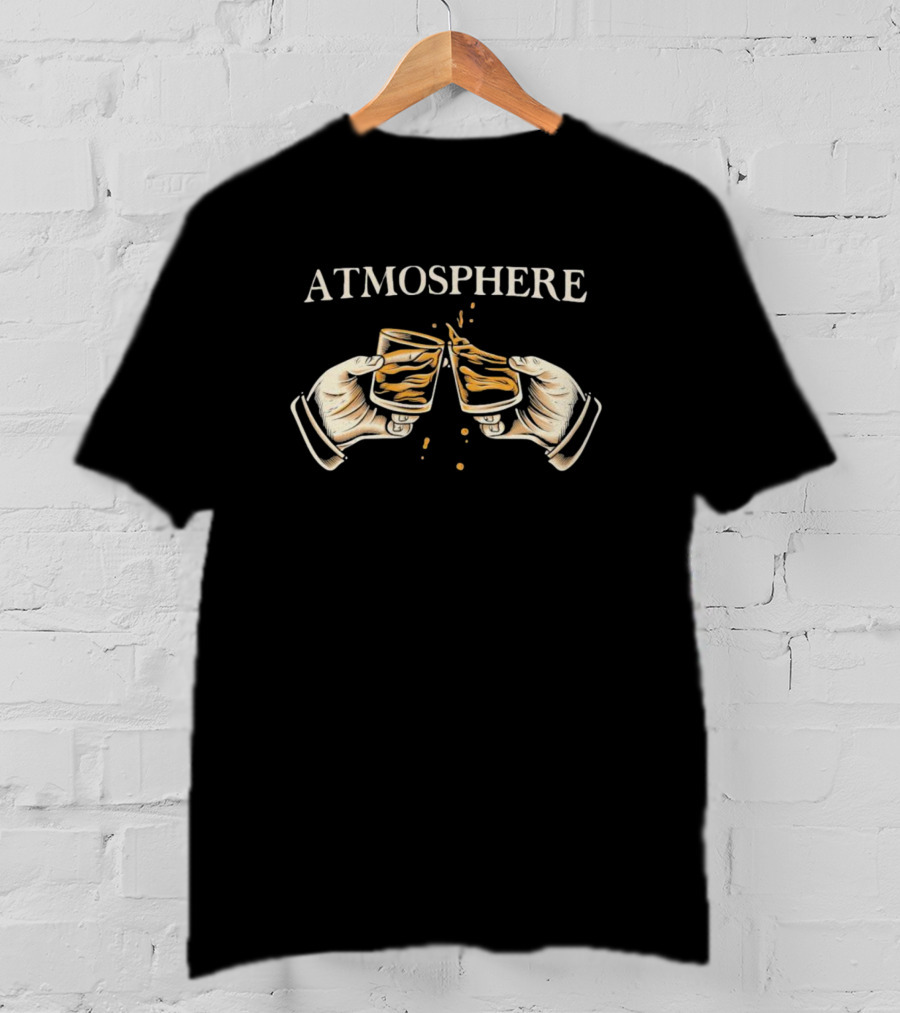 ATMOSPHERE Toasting Glasses Cheers T-Shirt
