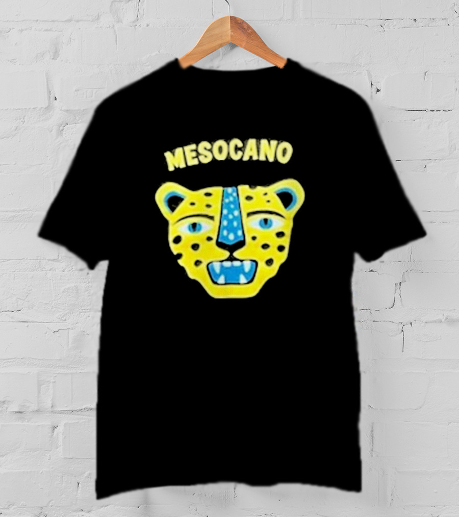 Mesocano Vibrant Jaguar Face T-Shirt