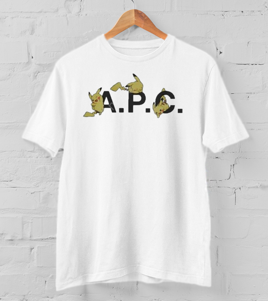 Pokémon × A.P.C. Pikachu Trio T-Shirt