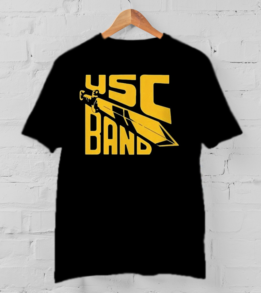 Olivia Rodrigo USC Trojans Band Sword Marching Russell T-Shirt