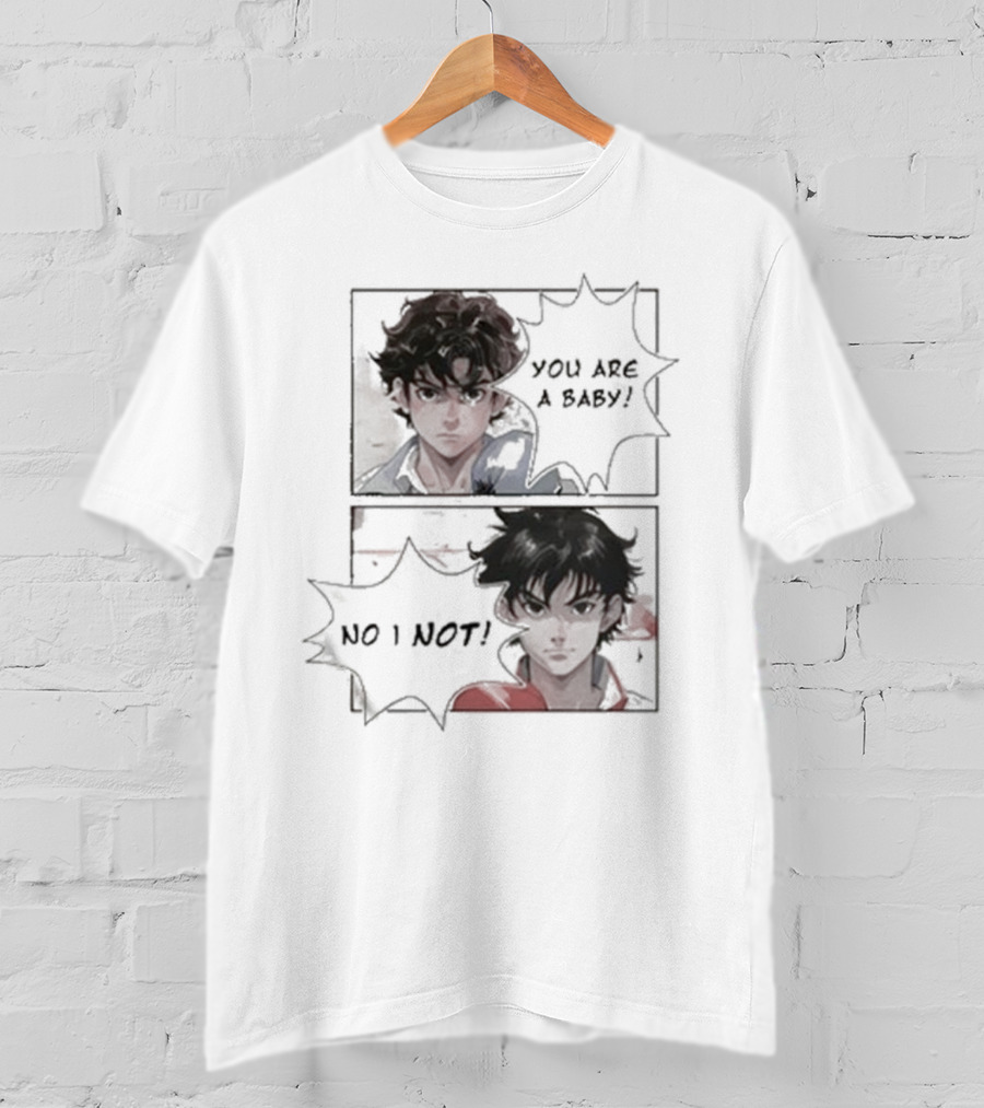 Slushynoobz You Are A Baby No I Not Anime Character Exchange T-Shirt