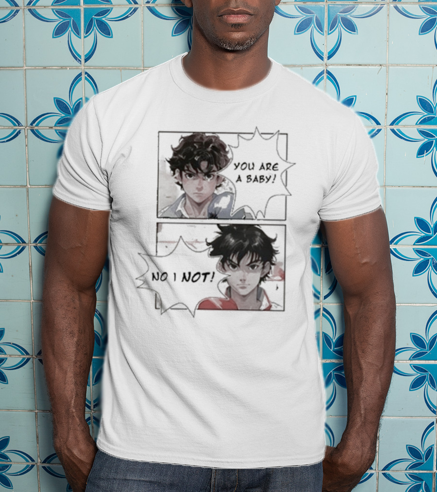 Slushynoobz You Are A Baby No I Not Anime Character Exchange T-Shirt