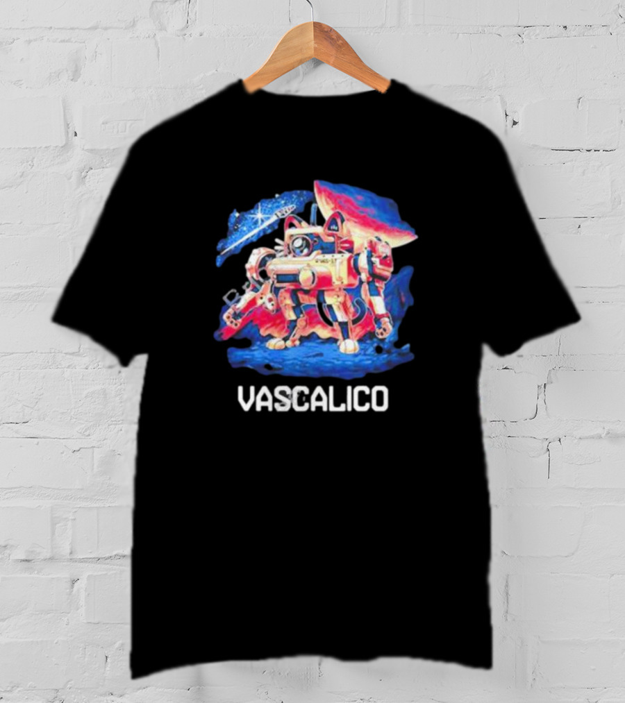 Starfield Vascalico Space Cat Robot Adventure T-Shirt