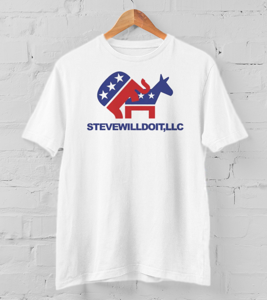 STEVEWILLDOIT LLC SwdI Let's Party Political T-Shirt