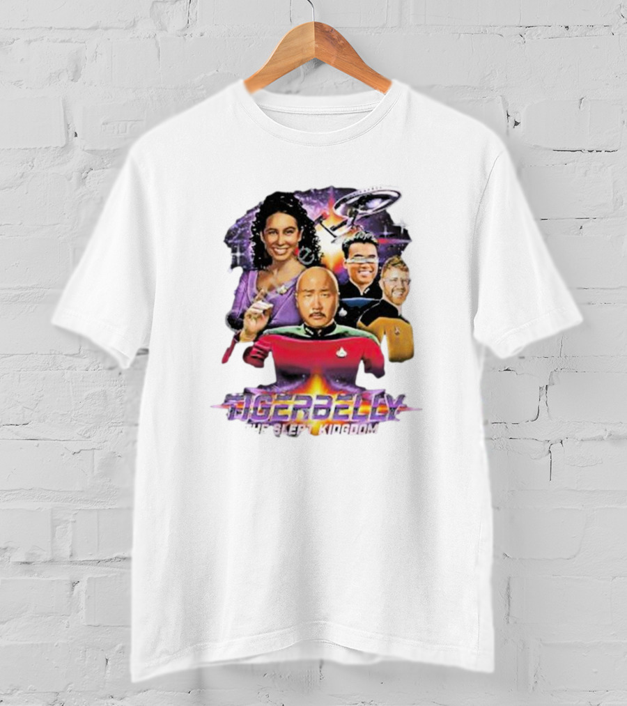 TigerBelly The Slept Kingdom Star Trek Crew T-Shirt