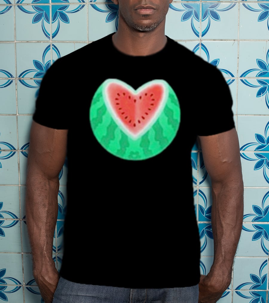 The Yetee Watermelon Heart T-Shirt