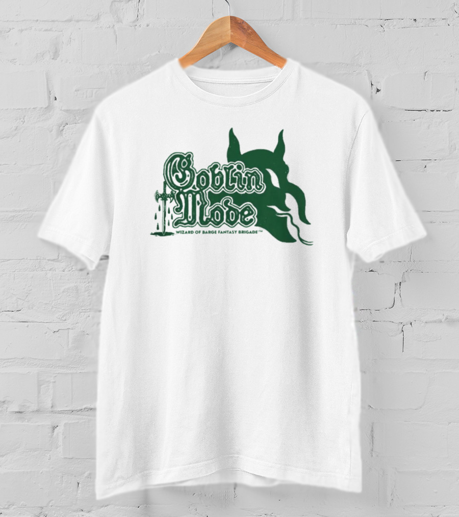 Goblin Mode Wizard Of Barge Fantasy Brigade T-Shirt