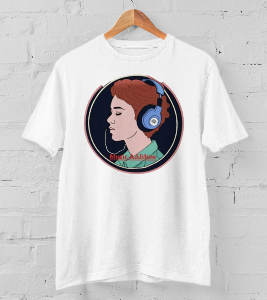 Music Addition Groove In Style Headphone Harmony For Enthusiasts T-Shirt