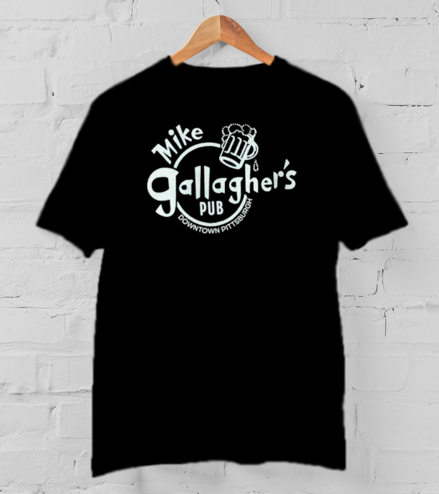 Mike Gallagher's Pub Downtown Pittsburgh Beer Mug T-Shirt