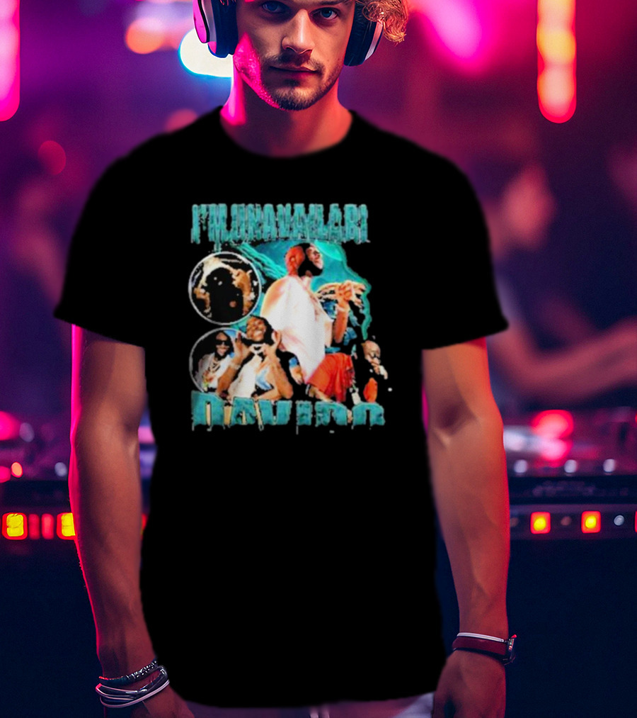 Davido I’m Unavailable Music Performance Collage T-Shirt