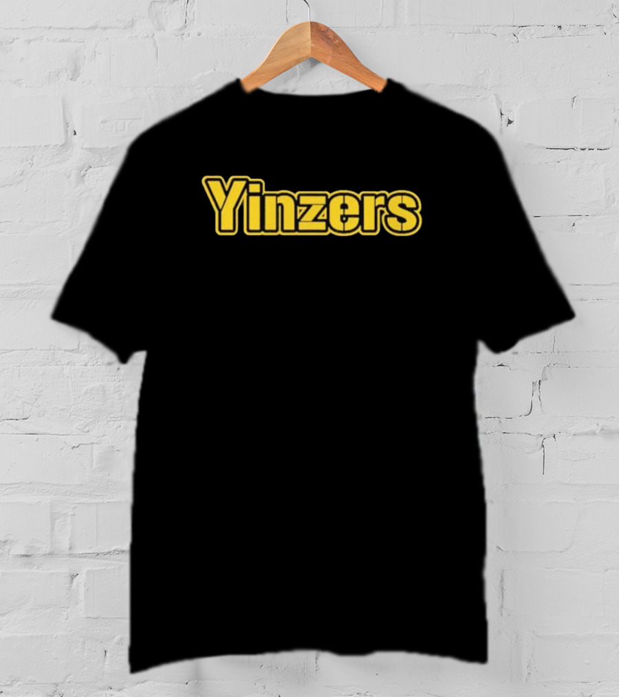 Yinzers Steel Pittsburgh Football T-Shirt