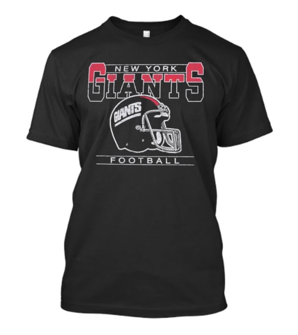 New York Giants Franklin Navy Football Helmet Logo 47 Brand T-Shirt