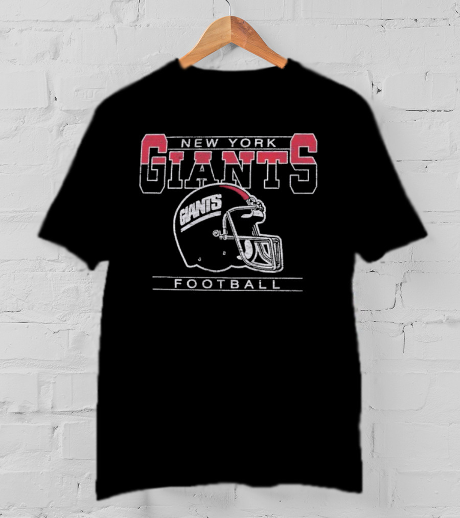 New York Giants Franklin Navy Football Helmet Logo 47 Brand T-Shirt