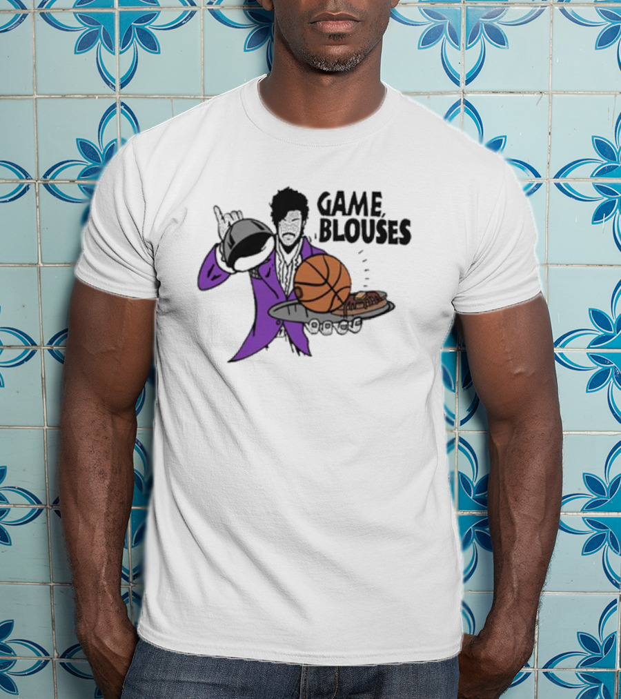 Game Blouses Basketball And Pancakes Purple Jacket T-Shirt