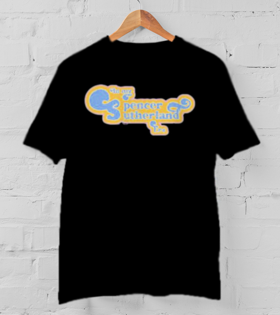 In My Spencer Sutherland Era Retro Font Key T-Shirt