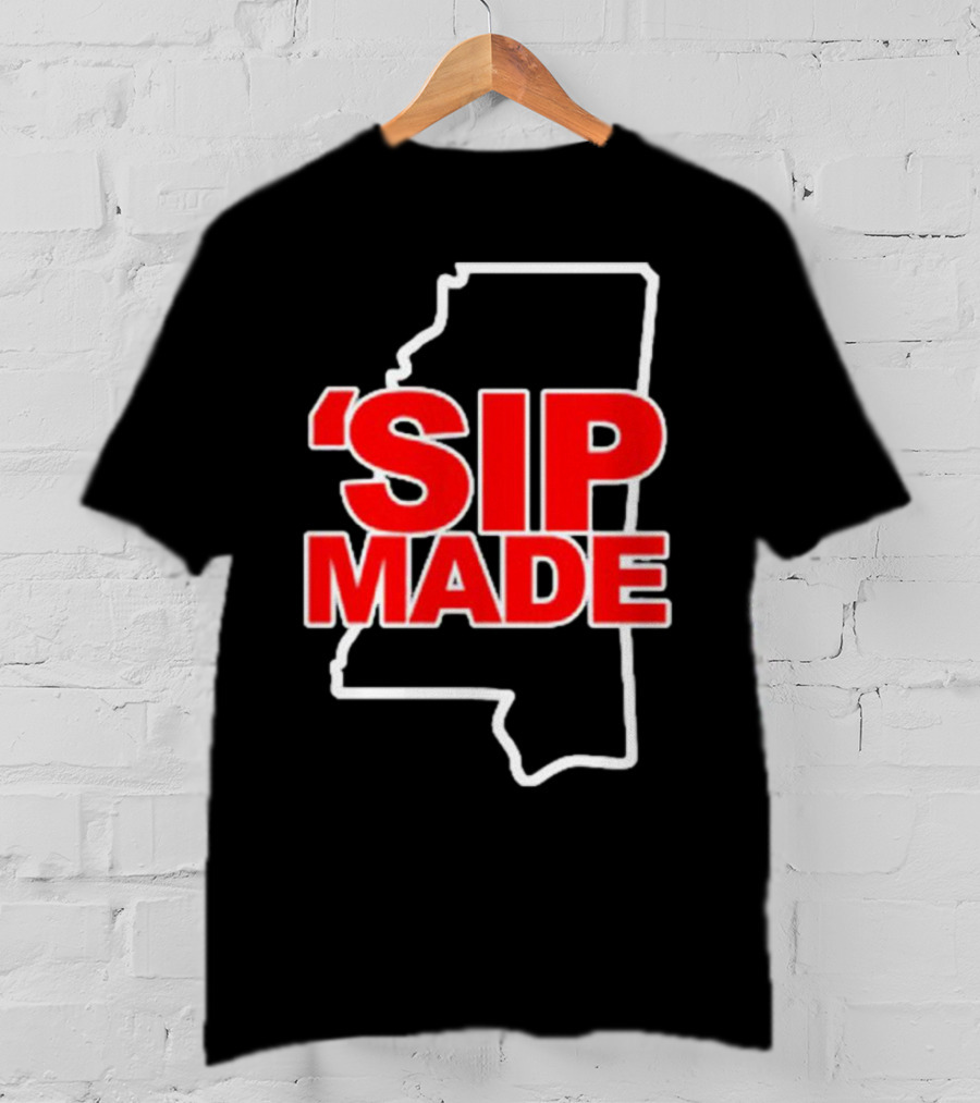 'SIP MADE Mississippi Outline Bolden T-Shirt