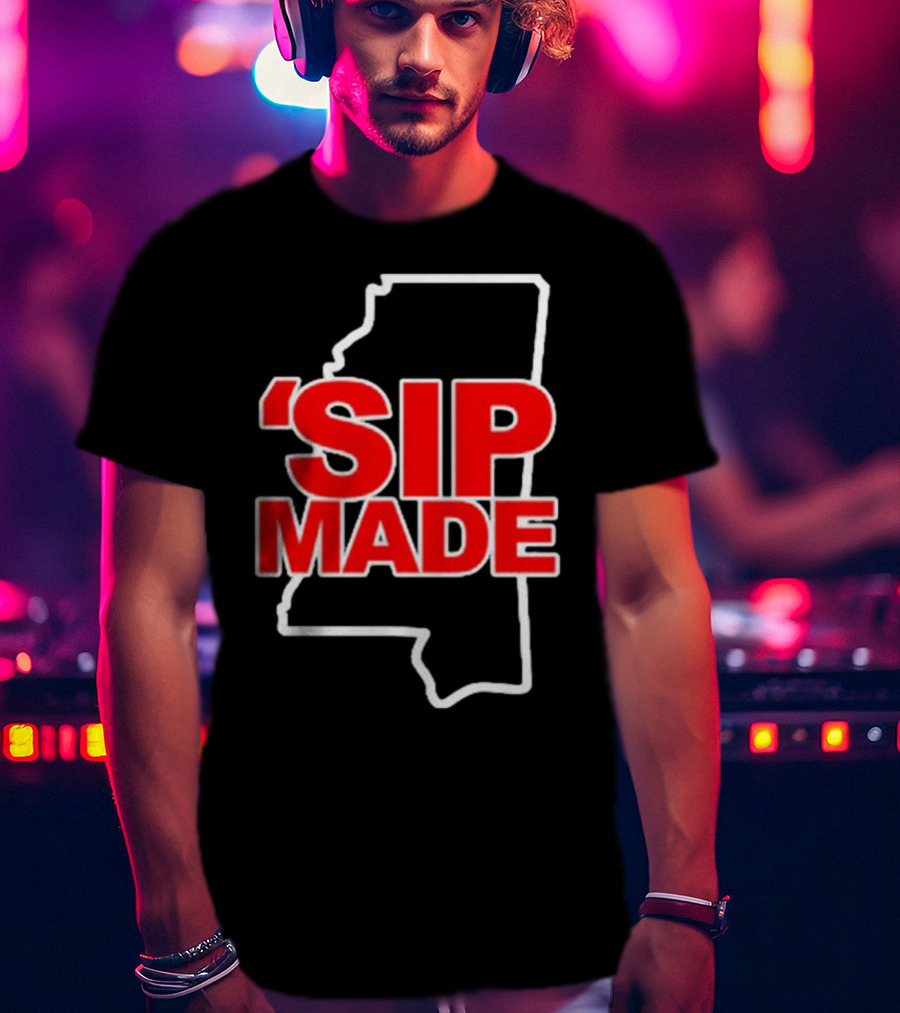 'SIP MADE Mississippi Outline Bolden T-Shirt