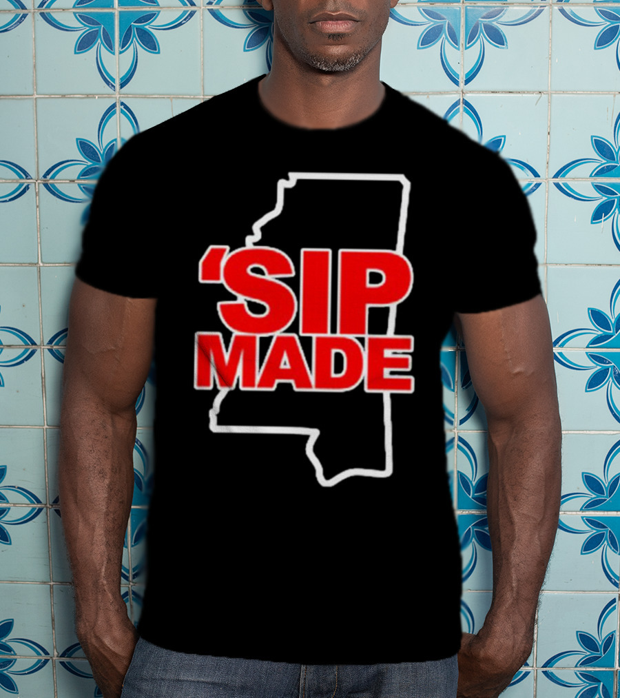 'SIP MADE Mississippi Outline Bolden T-Shirt