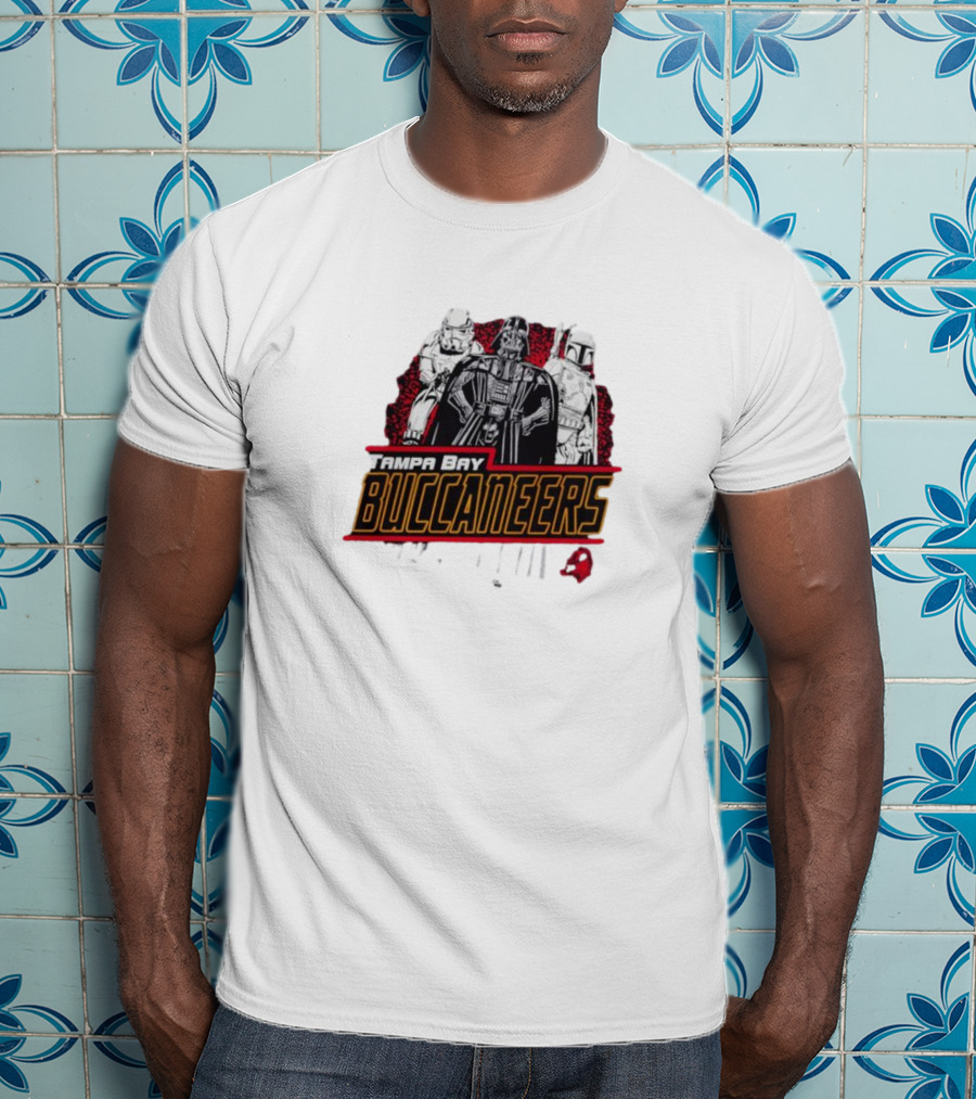 Tampa Bay Buccaneers Star Wars Crossover Junk Food T-Shirt