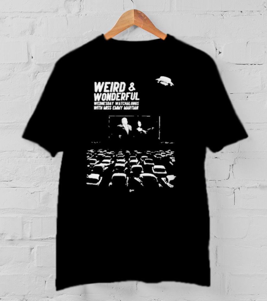 Weird And Wonderful Wednesday Watchalongs With Miss Emmy Martian T-Shirt