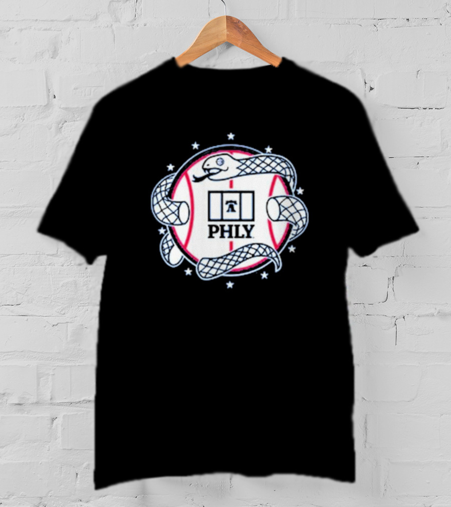 PHLY Snake Circle Stars Basketball T-Shirt