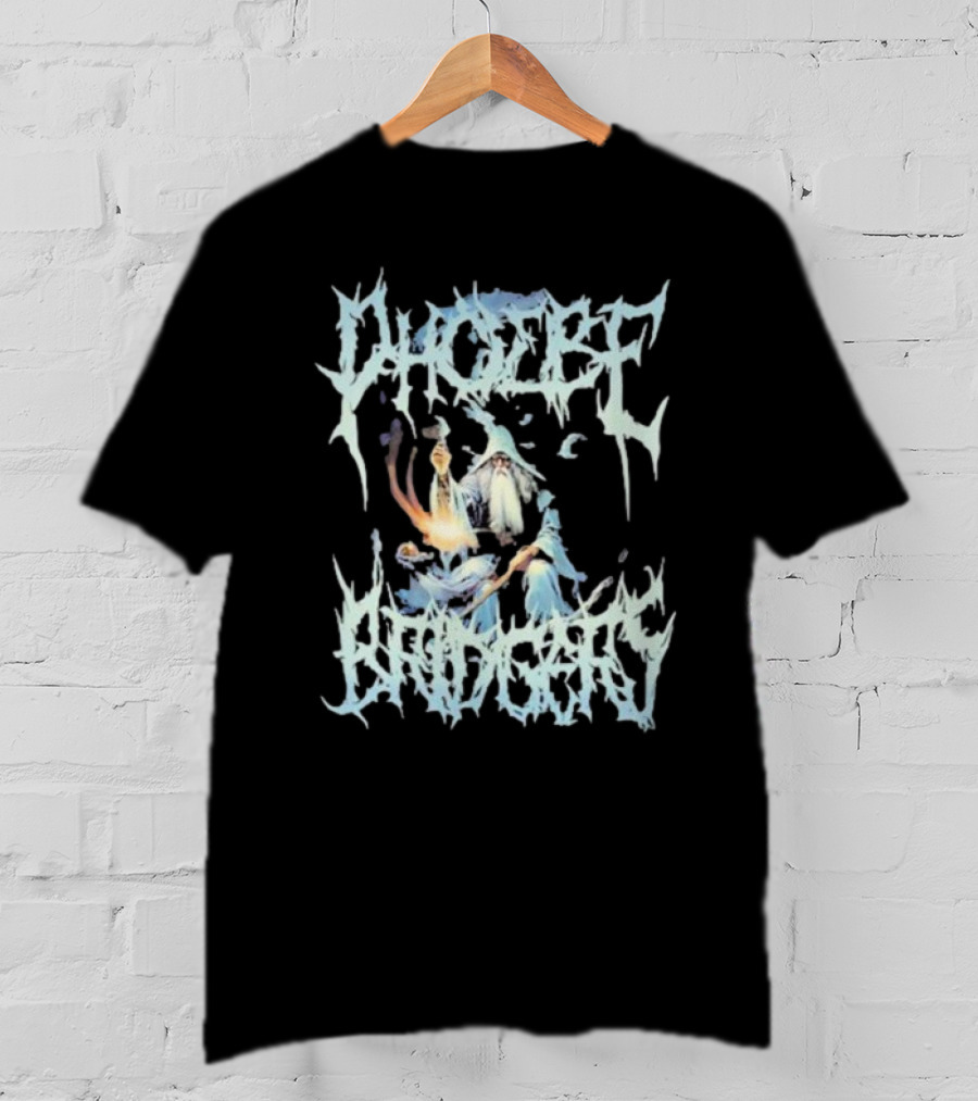 Phoebe Bridgers Wizard Ice Magic Fire Text T-Shirt
