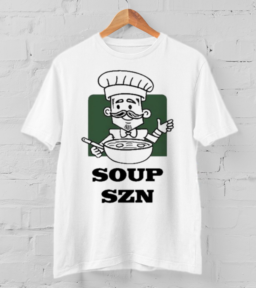 Soup Szn Chef Cartoon Cooking Bowl T-Shirt