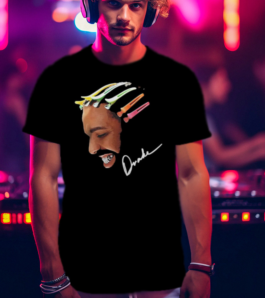 Vintage Drake For All The Dogs Fans Concert Graphic Rap T-Shirt