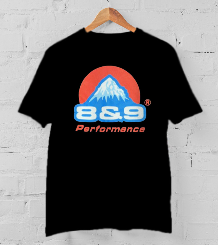8 And 9 Performance Mountain T-Shirt
