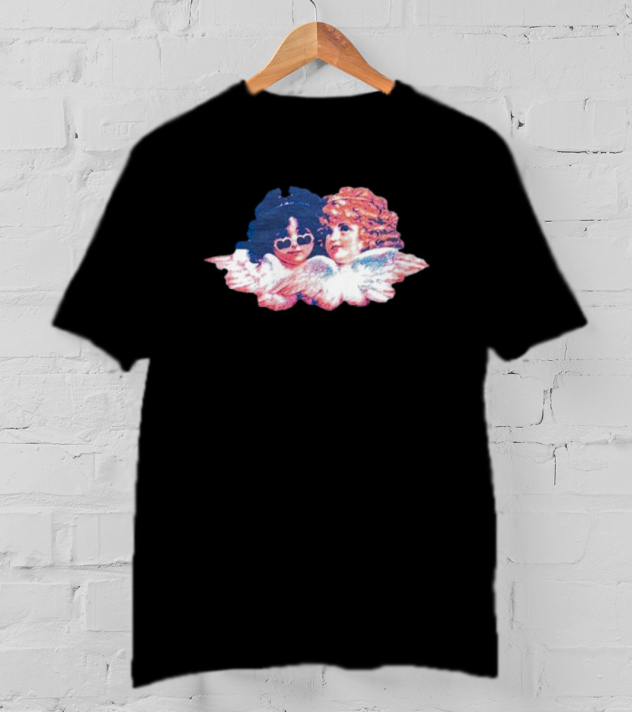 Heavenly Vintage Angel Duo Wings T-Shirt