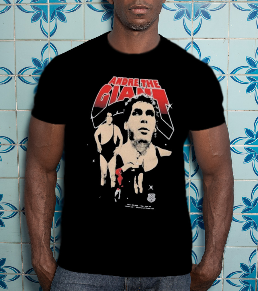 Andre The Giant Ripple Junction Collage Classic Style Stars T-Shirt