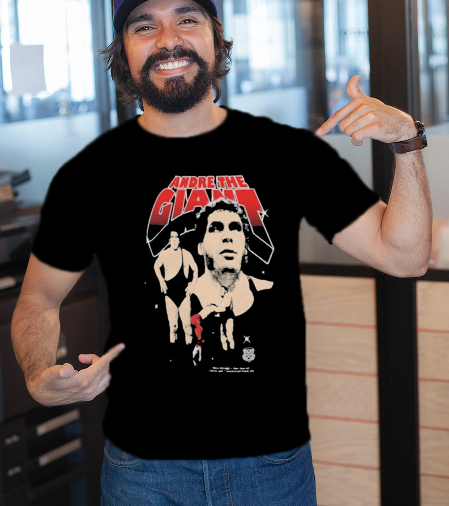 Andre The Giant Ripple Junction Collage Classic Style Stars T-Shirt