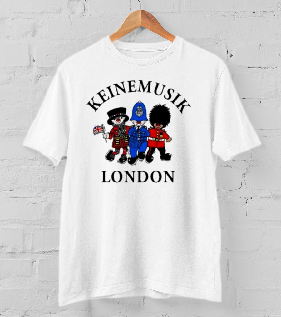 Keinemusik London Bone Soda British Guard Cartoon Characters T-Shirt
