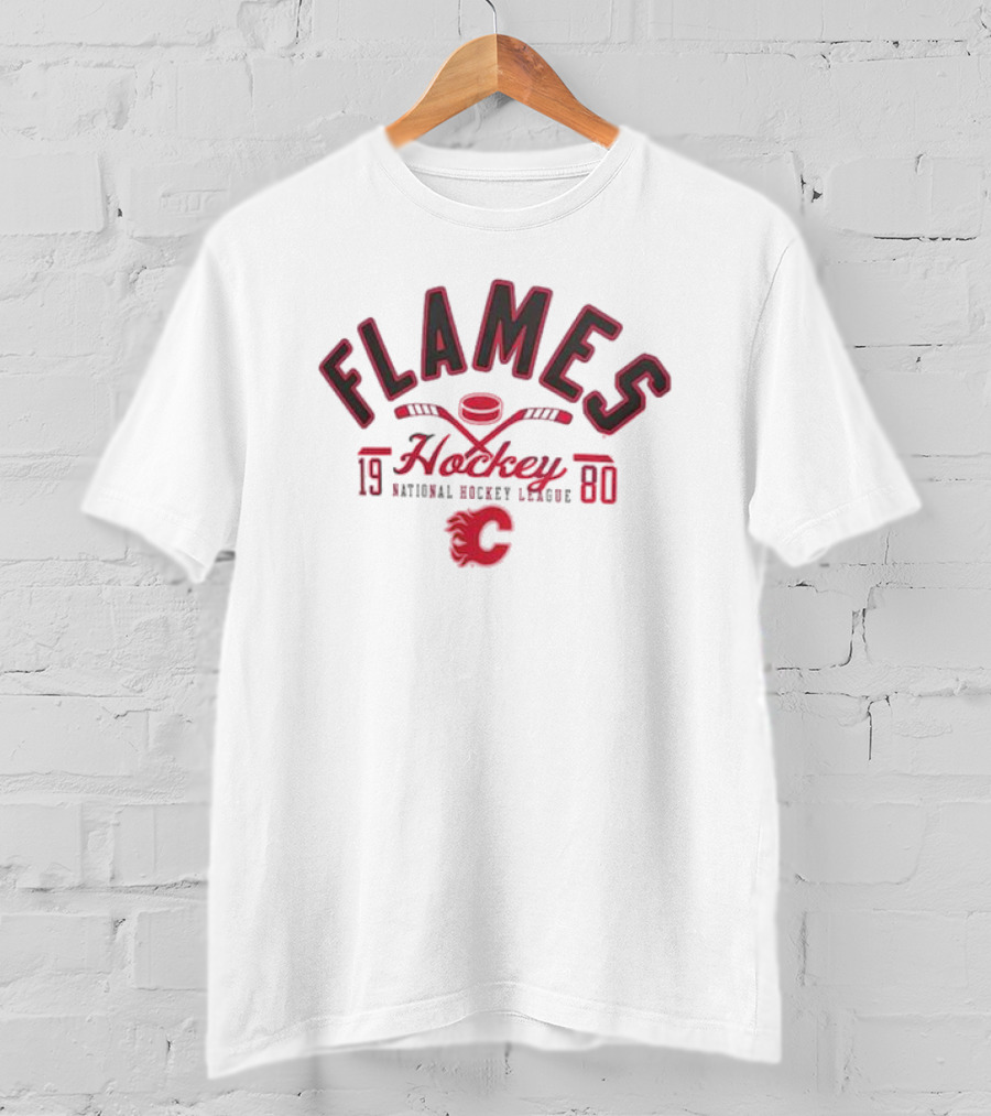 Flames Hockey 1980 National Hockey League Calgary T-Shirt