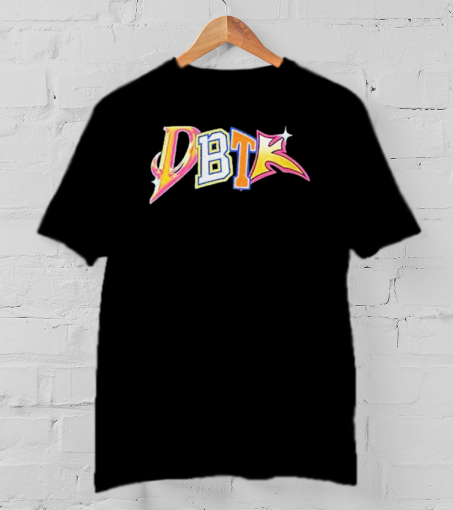 DBTK Colorful Logo Design Word T-Shirt